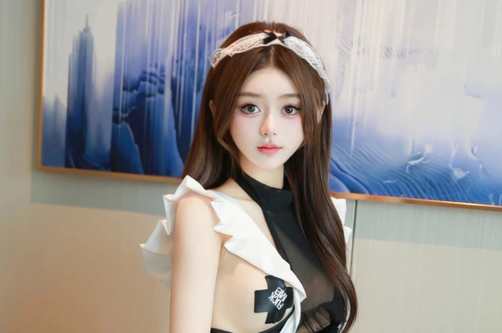 媃柔rourou童颜美少女冷白皮挺胸翘臀长腿