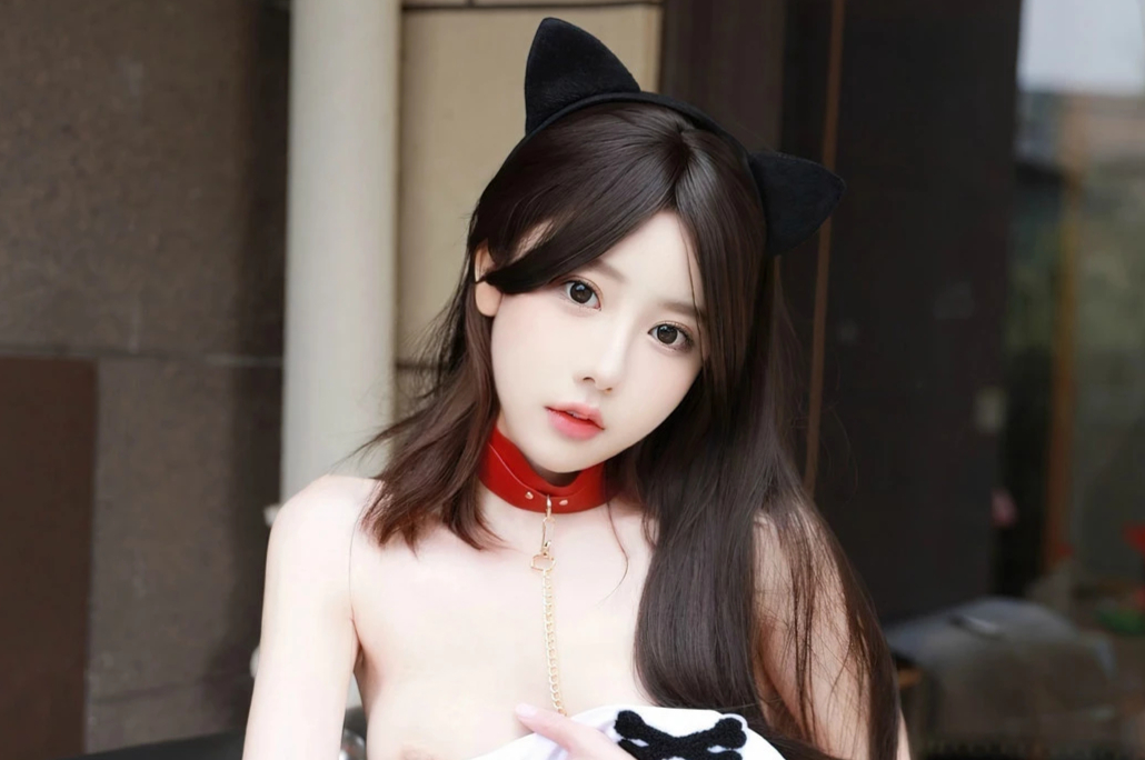 桃妖夭童颜萝莉，诱人酥胸蜜桃臀美腿私房照